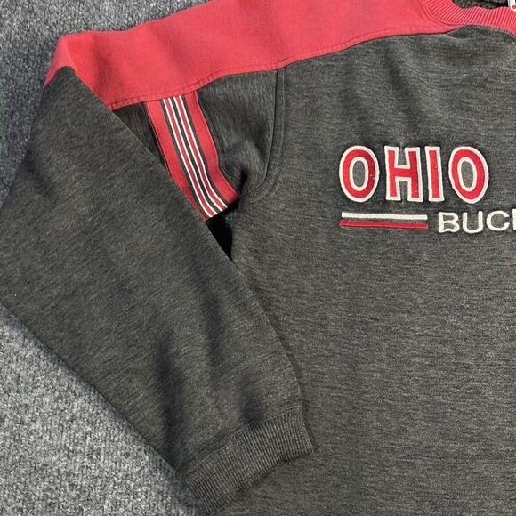 Vintage Ohio State Buckeyes Sweatshirt Mens Mdeium 90's Team Edition NCAA - Picture 6 of 14